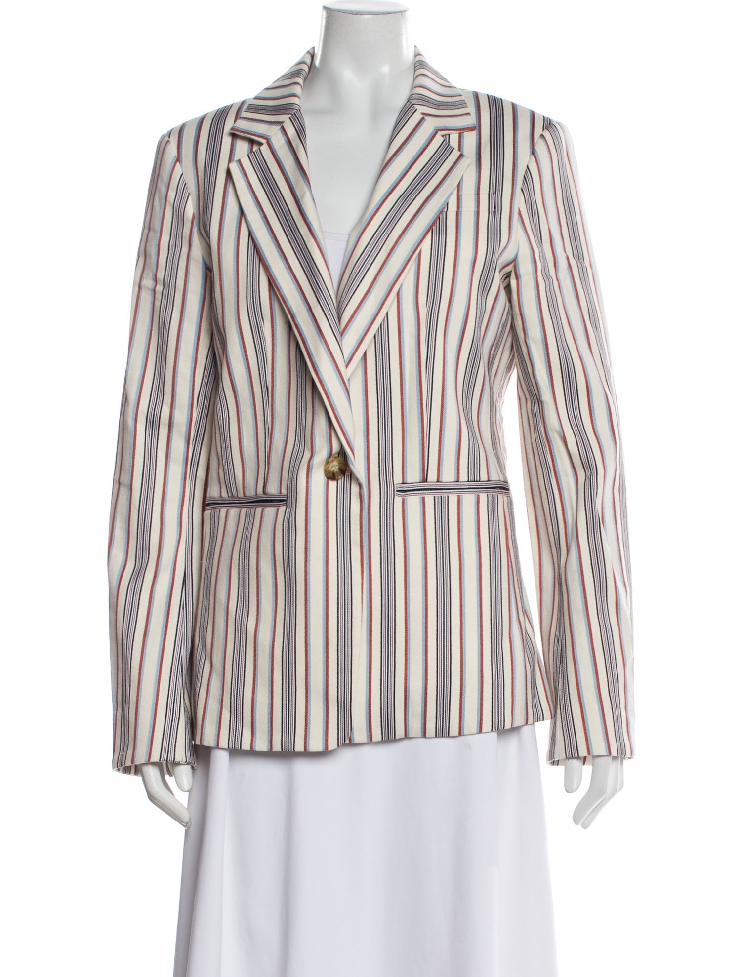 Derek Lam 10 Crosby Striped Blazer