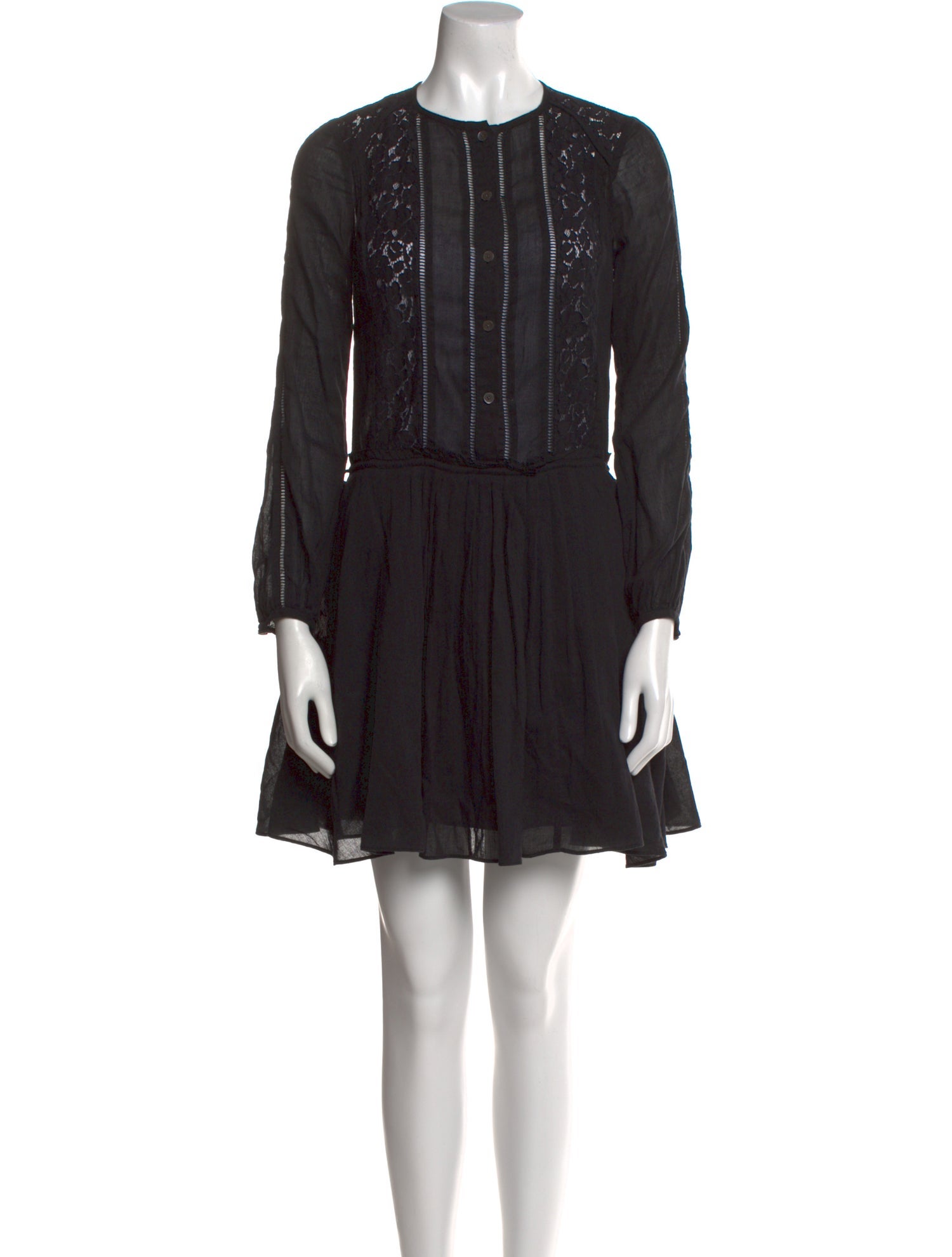 Derek Lam 10 Crosby Crew Neck Mini Dress