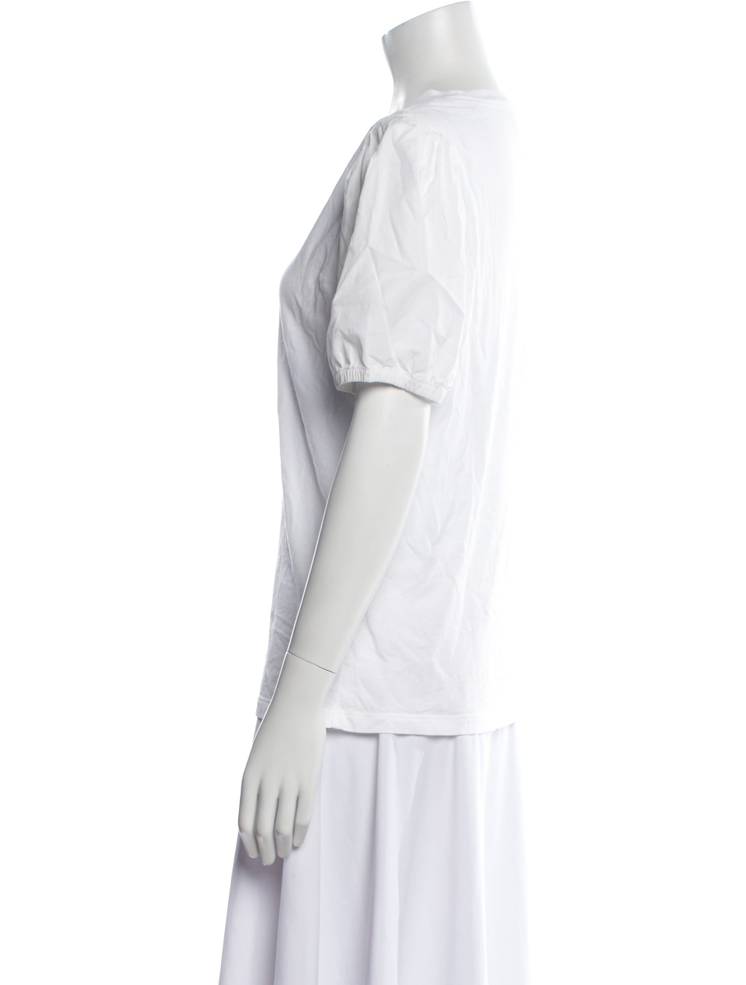 Derek Lam 10 Crosby Crew Neck Short Sleeve T-Shirt