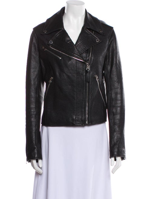 Derek Lam 10 Crosby Leather Biker Jacket