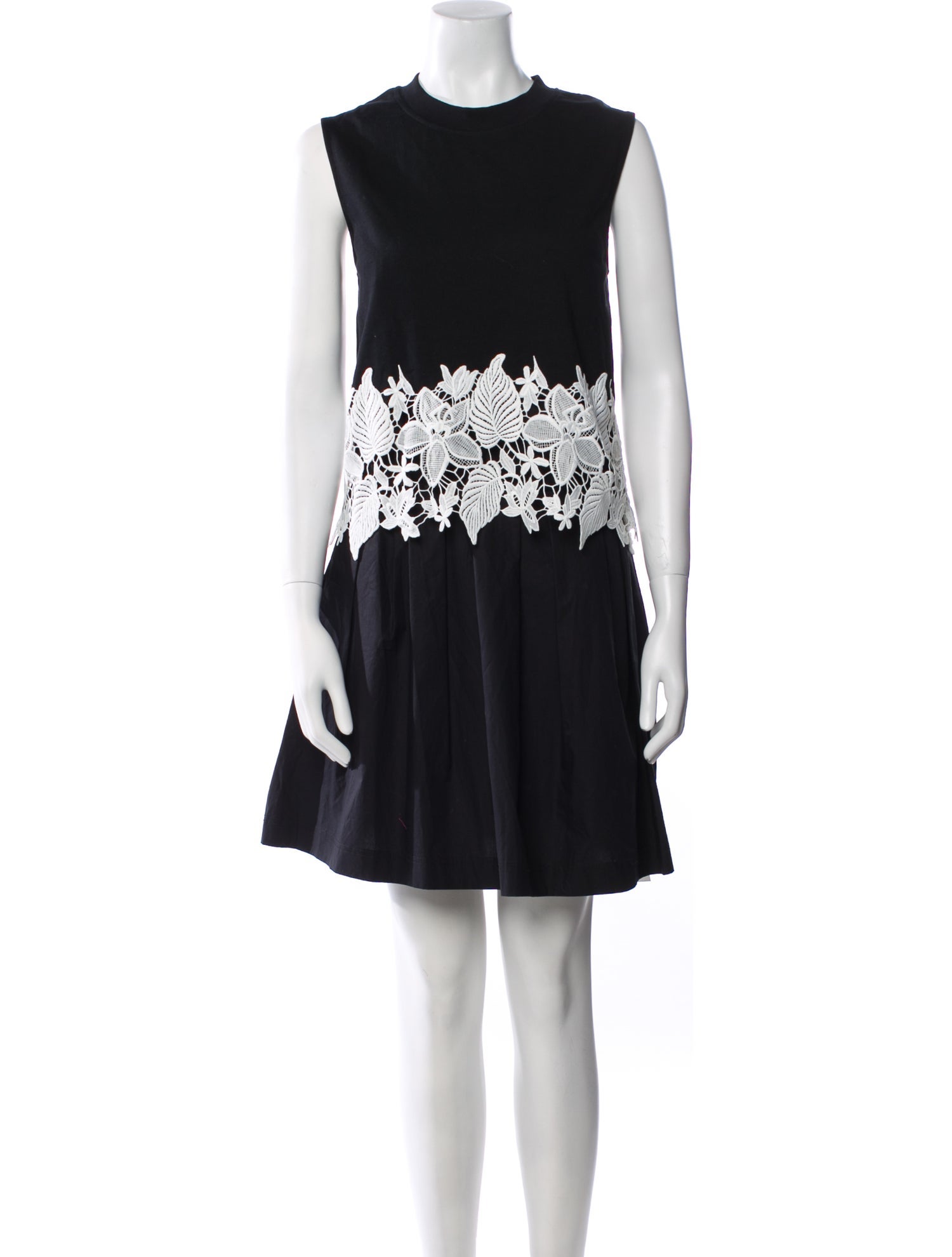 Derek Lam 10 Crosby Lace Pattern Crochet Trim Dress Set w/ Tags