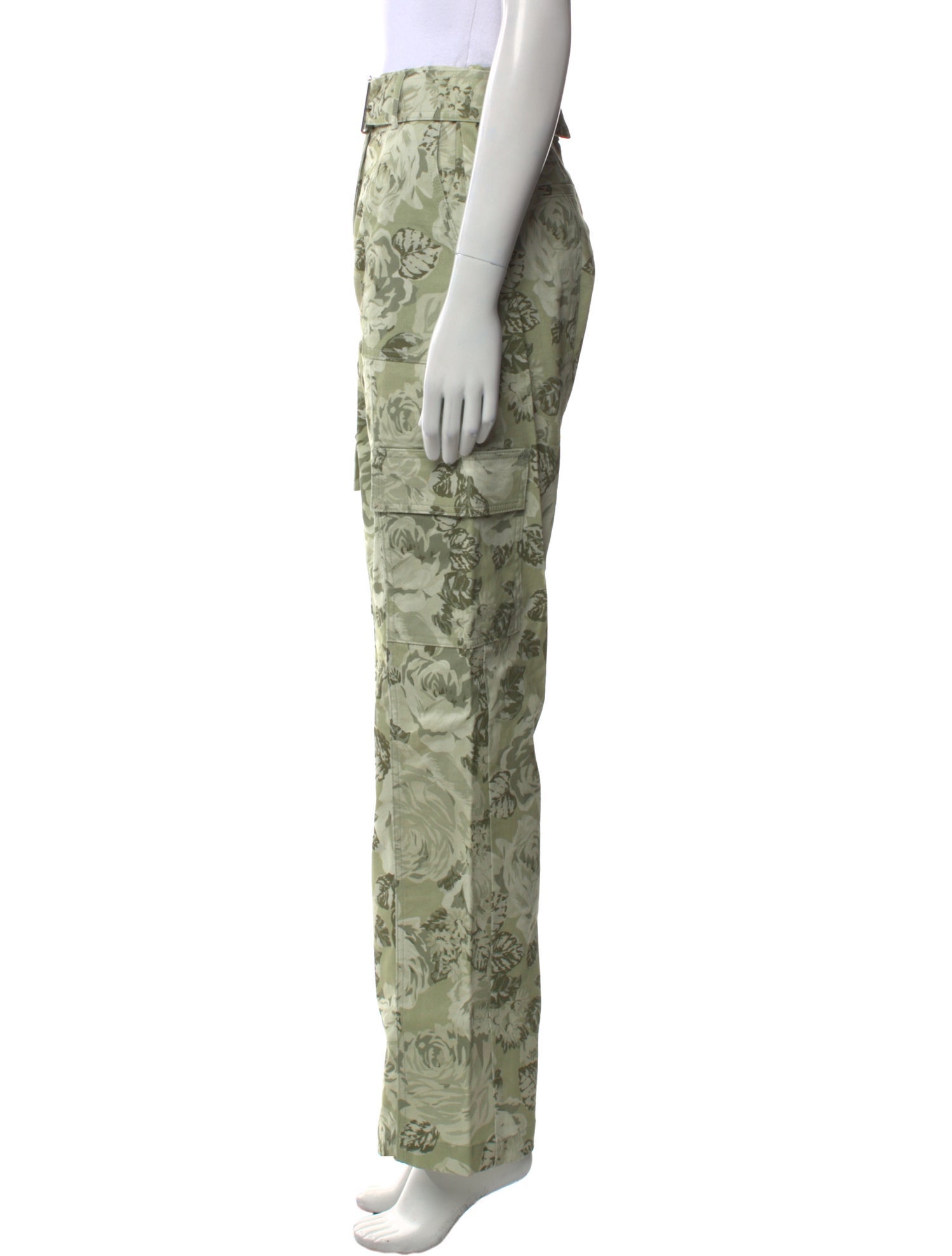 Derek Lam 10 Crosby Printed Wide Leg Pants w/ Tags