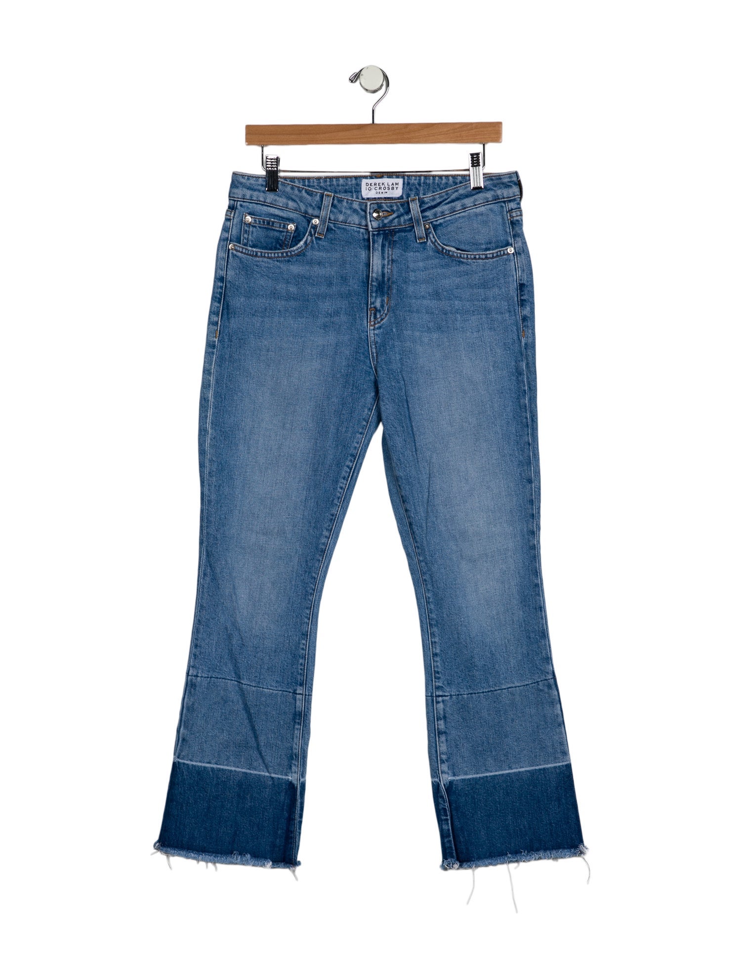 Derek Lam 10 Crosby Mid-Rise Skinny Leg Jeans