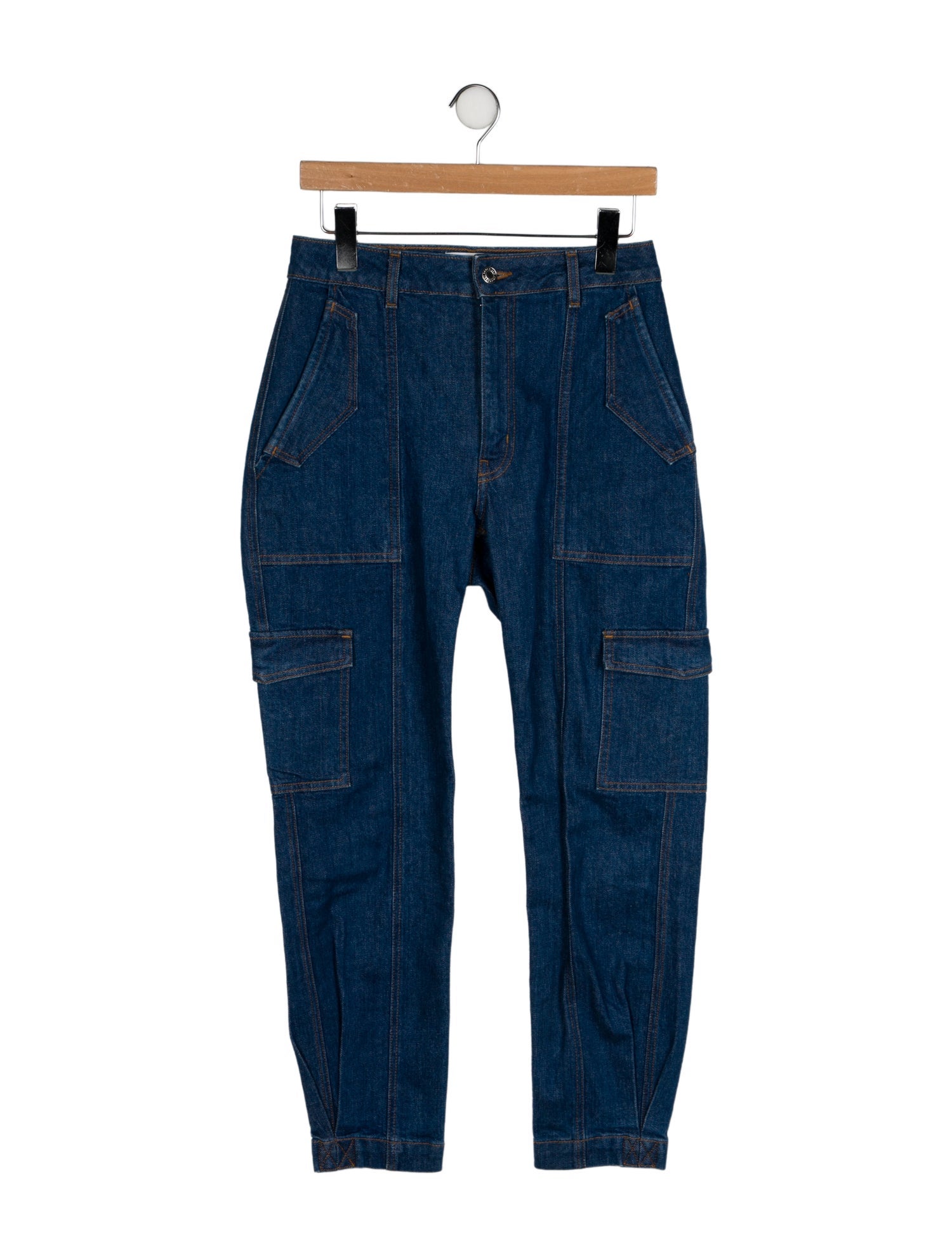 Derek Lam 10 Crosby Mid-Rise Straight Leg Jeans