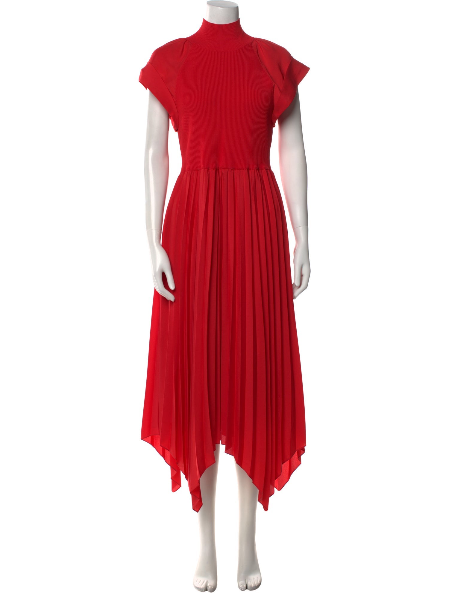 Derek Lam 10 Crosby Turtleneck Long Dress