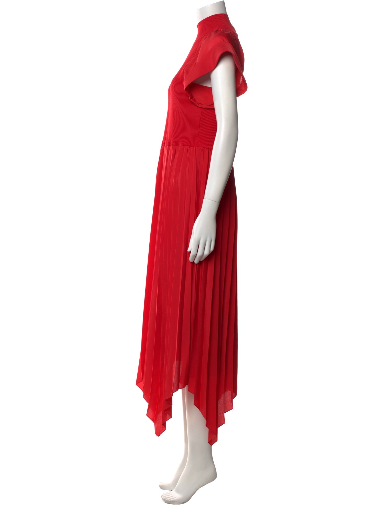 Derek Lam 10 Crosby Turtleneck Long Dress