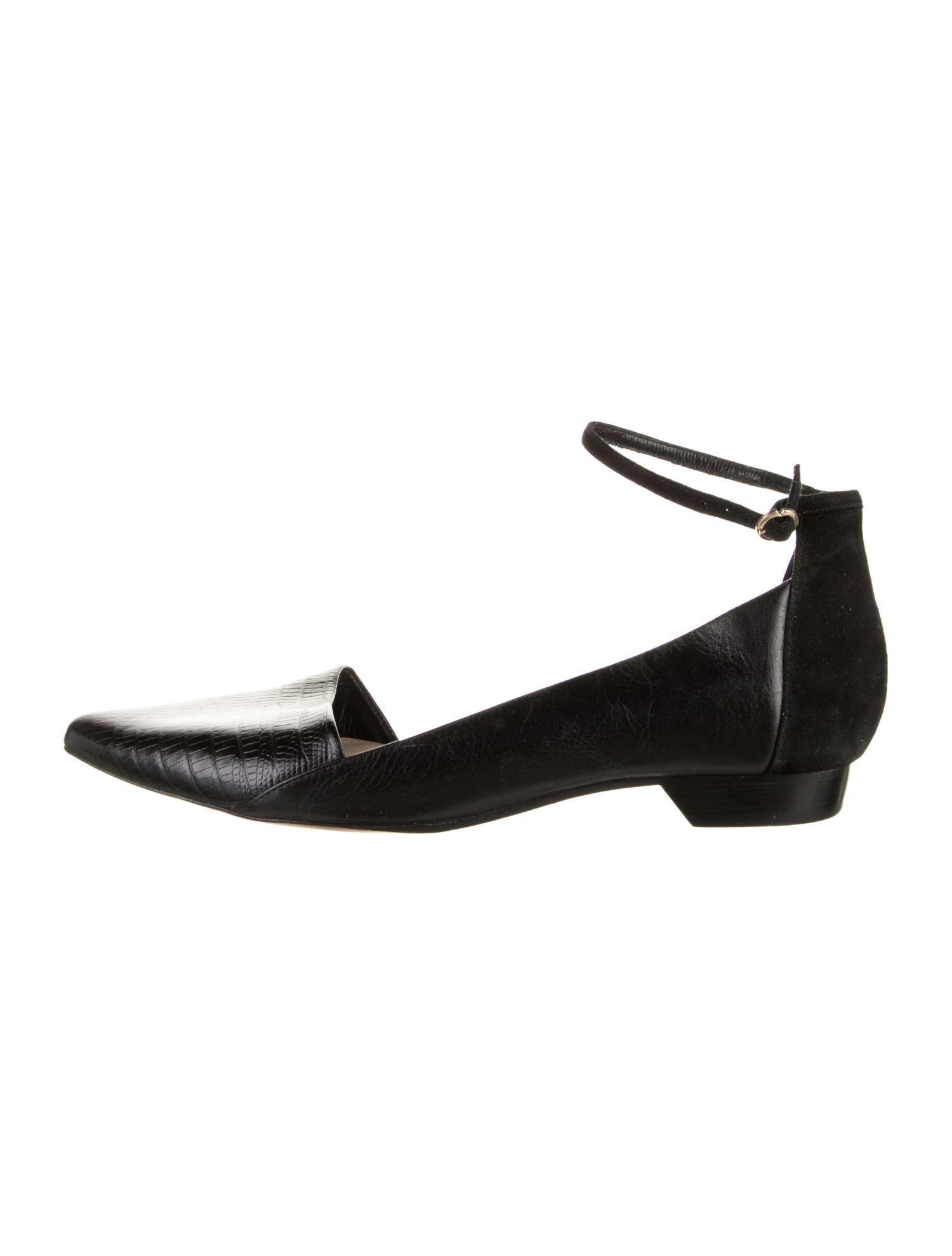 Derek Lam 10 Crosby Leather D'Orsay Flats