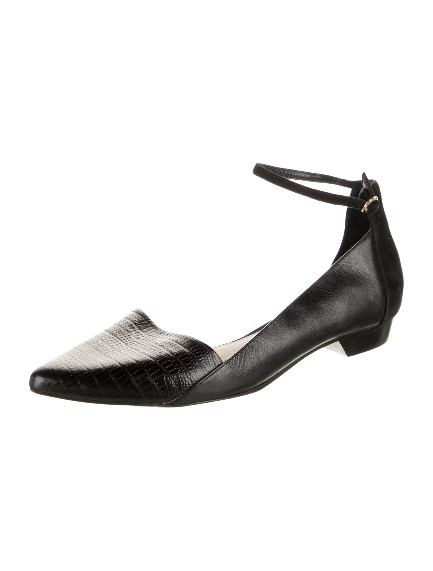 Derek Lam 10 Crosby Leather D'Orsay Flats