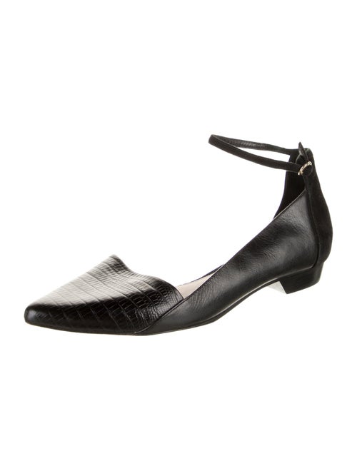 Derek Lam 10 Crosby Leather D'Orsay Flats