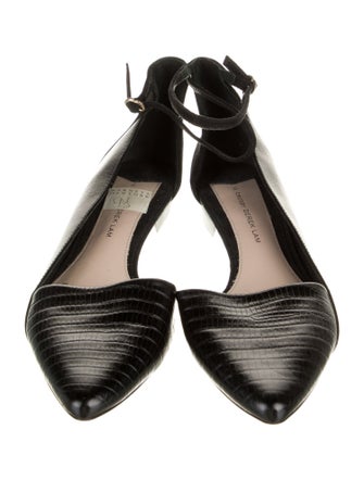 Derek Lam 10 Crosby Leather D'Orsay Flats