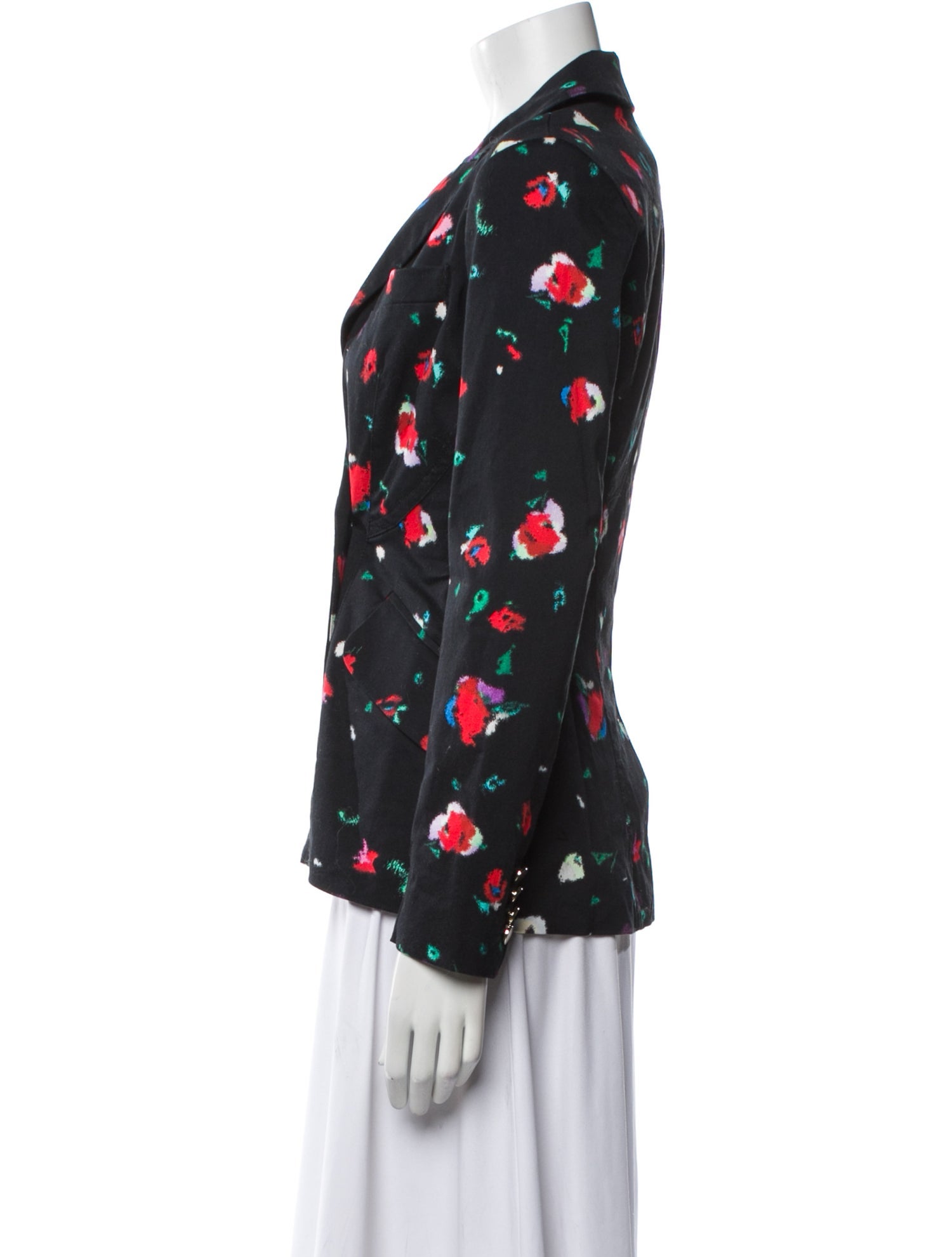 Derek Lam 10 Crosby Floral Print Blazer