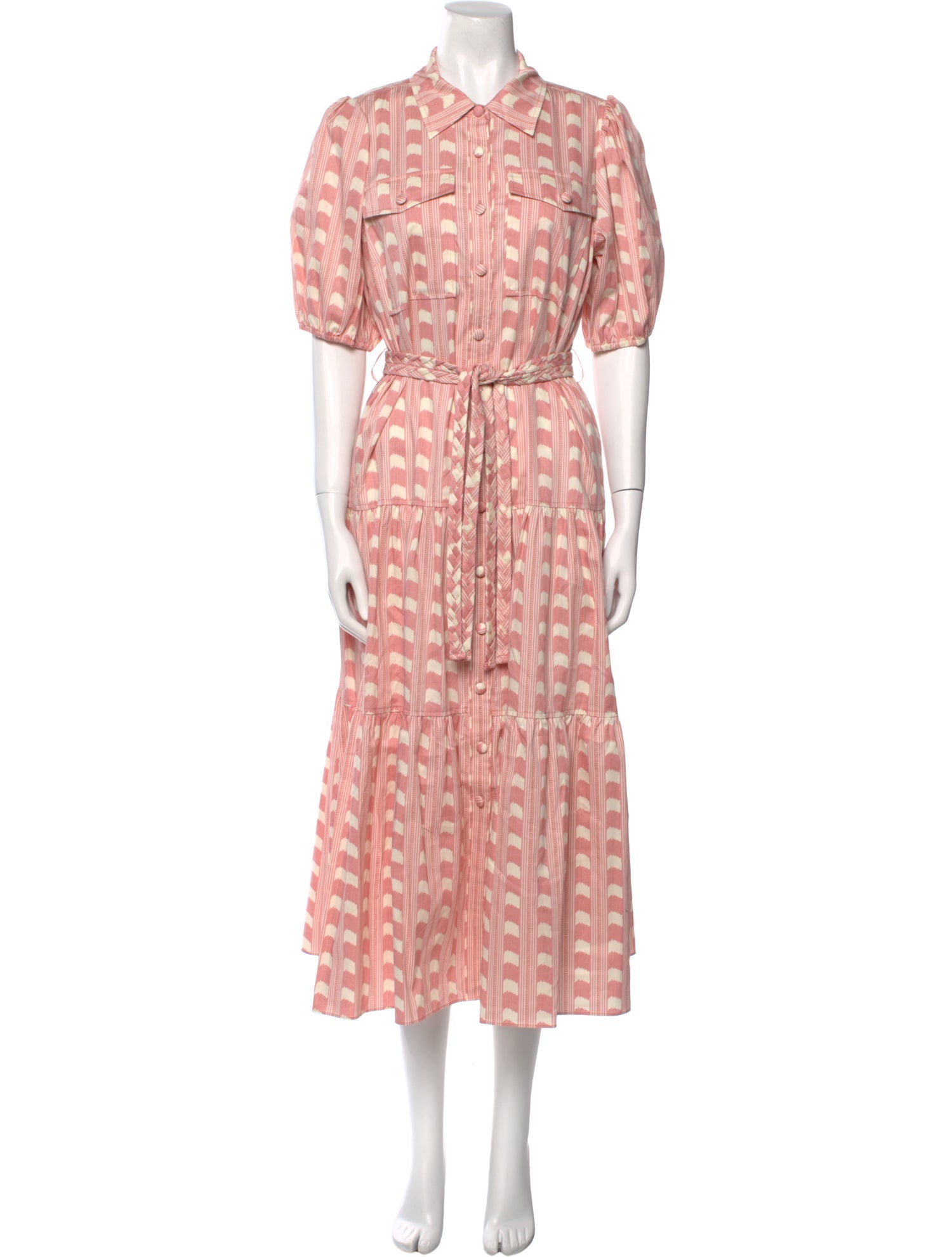 Derek Lam 10 Crosby Printed Long Dress