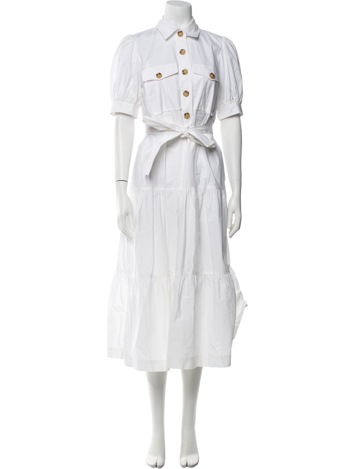 Derek Lam 10 Crosby Midi Length Dress