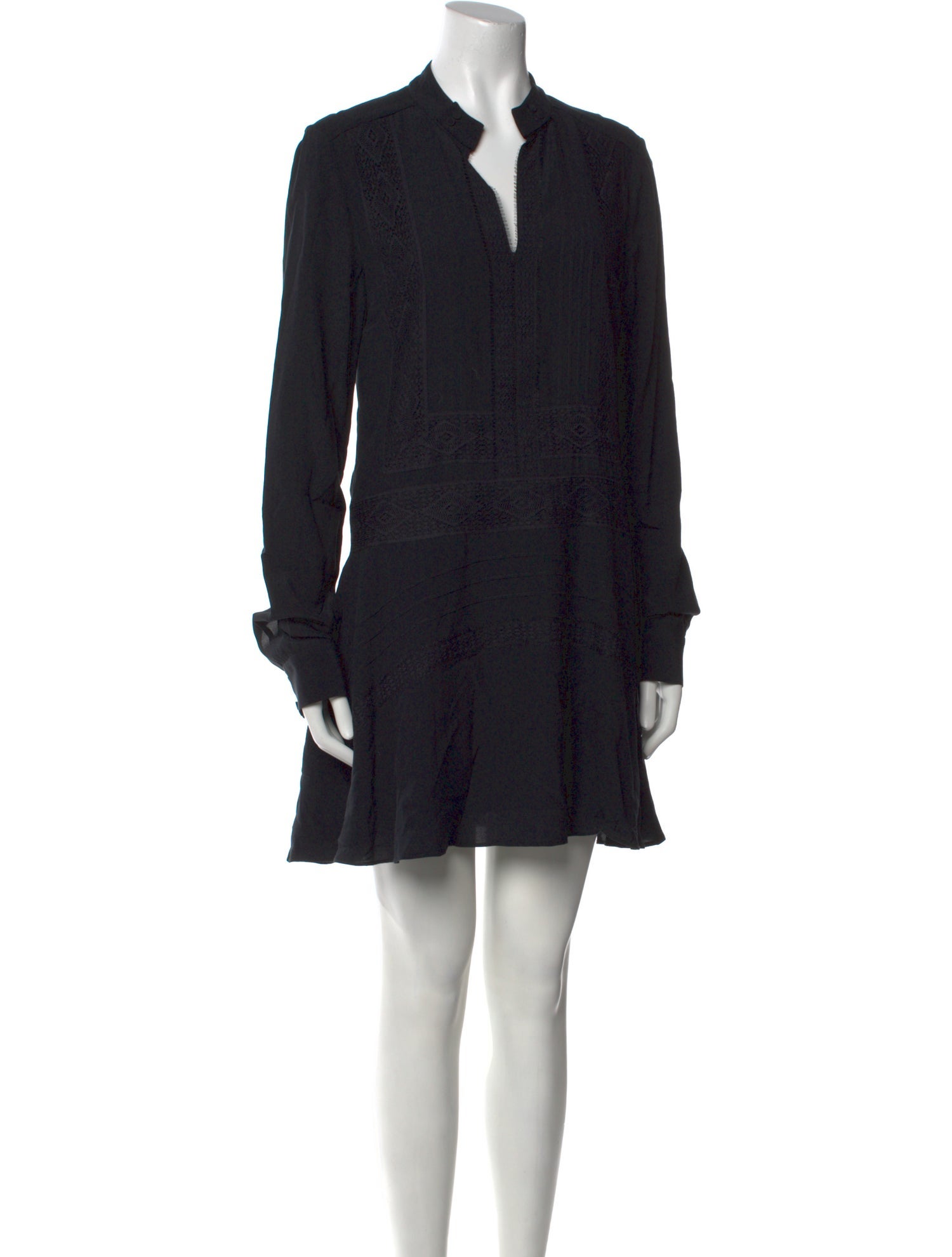 Derek Lam 10 Crosby V-Neck Mini Dress