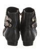 Derek Lam 10 Crosby Ponyhair Floral Print Combat Boots