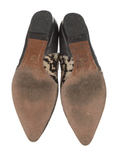 Derek Lam 10 Crosby Ponyhair Floral Print Combat Boots