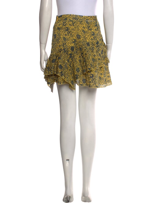 Derek Lam 10 Crosby Printed Mini Skirt
