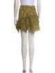 Derek Lam 10 Crosby Printed Mini Skirt