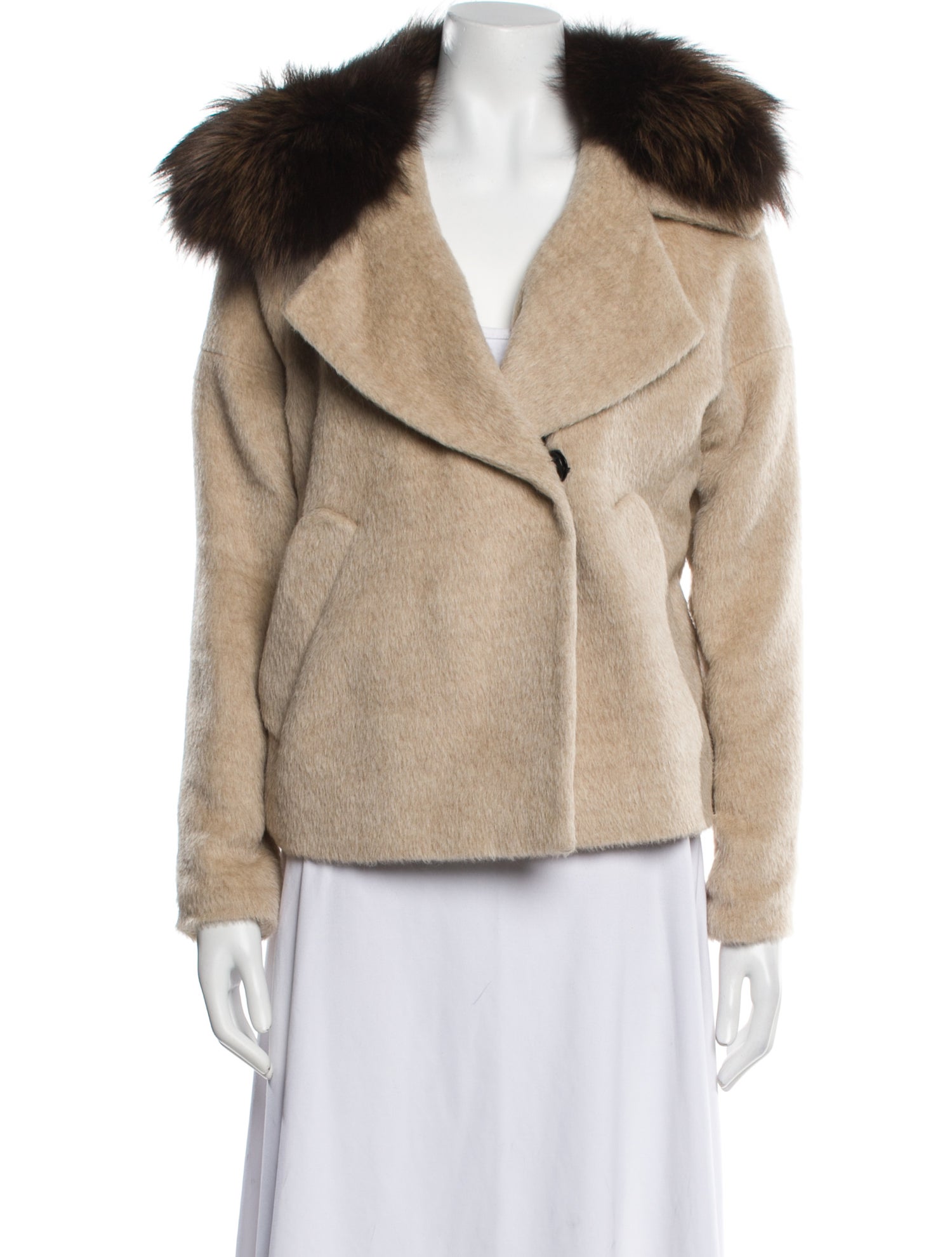 Derek Lam 10 Crosby Fur Fur Jacket