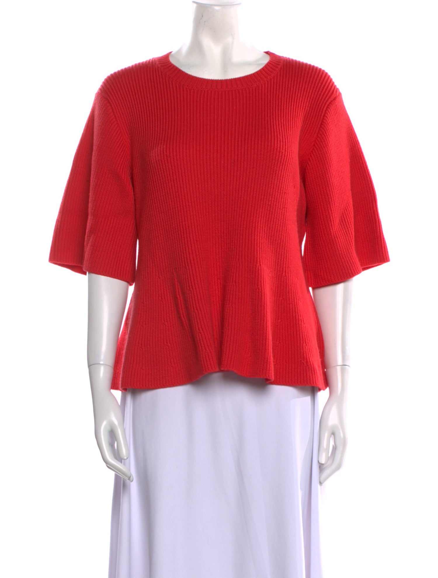 Derek Lam 10 Crosby Merino Wool Scoop Neck Sweater