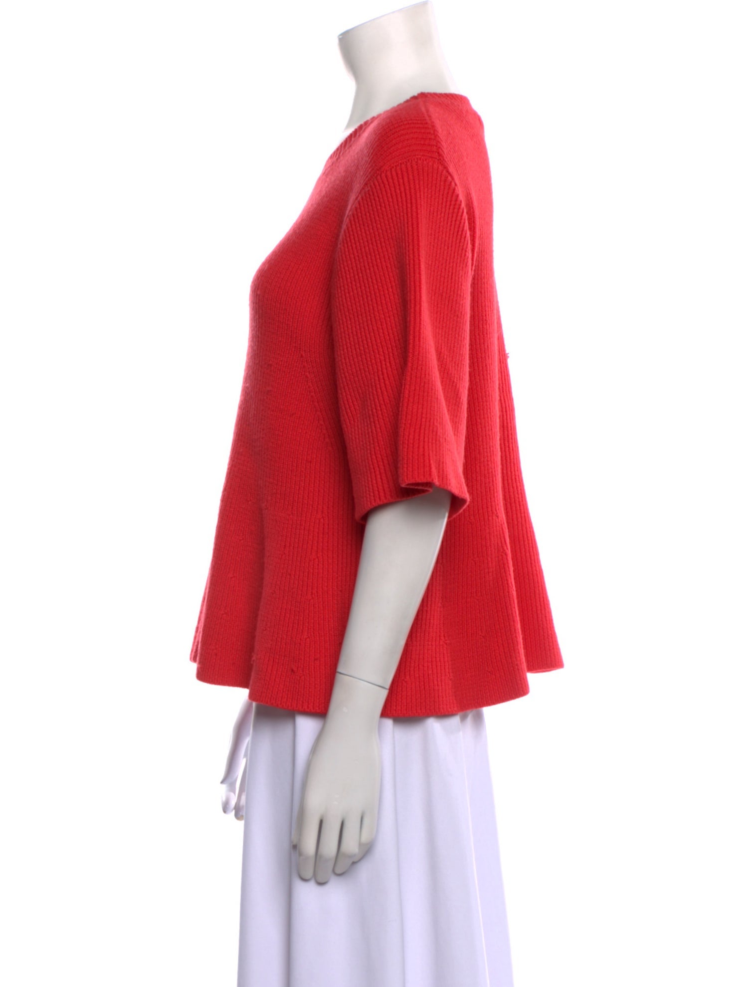Derek Lam 10 Crosby Merino Wool Scoop Neck Sweater