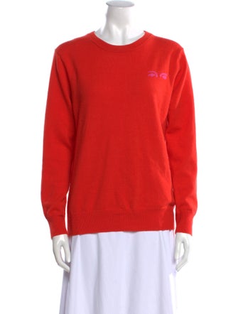 Derek Lam 10 Crosby Merino Wool Crew Neck Sweater