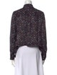 Derek Lam 10 Crosby Silk Floral Print Blouse