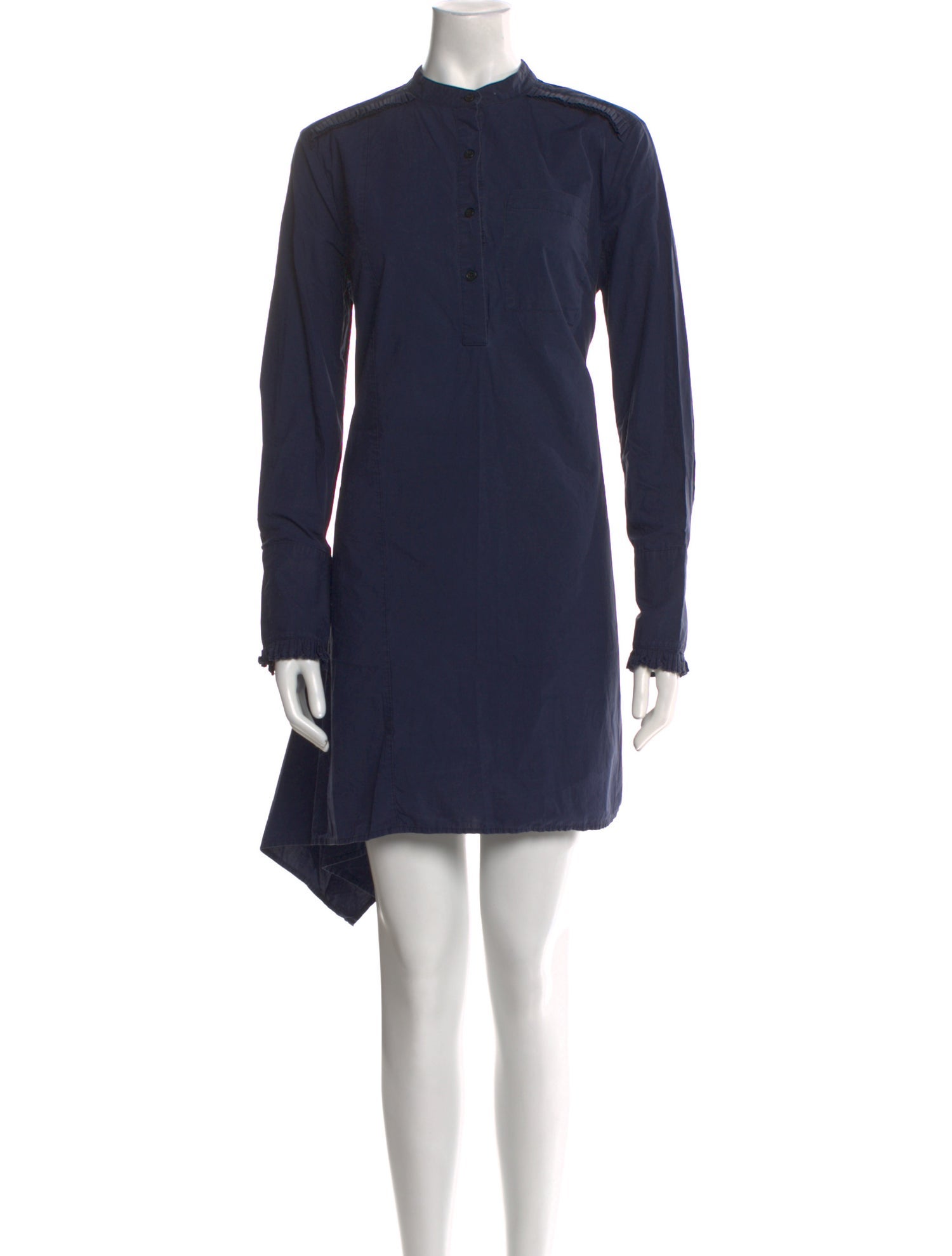 Derek Lam 10 Crosby Mock Neck Mini Dress