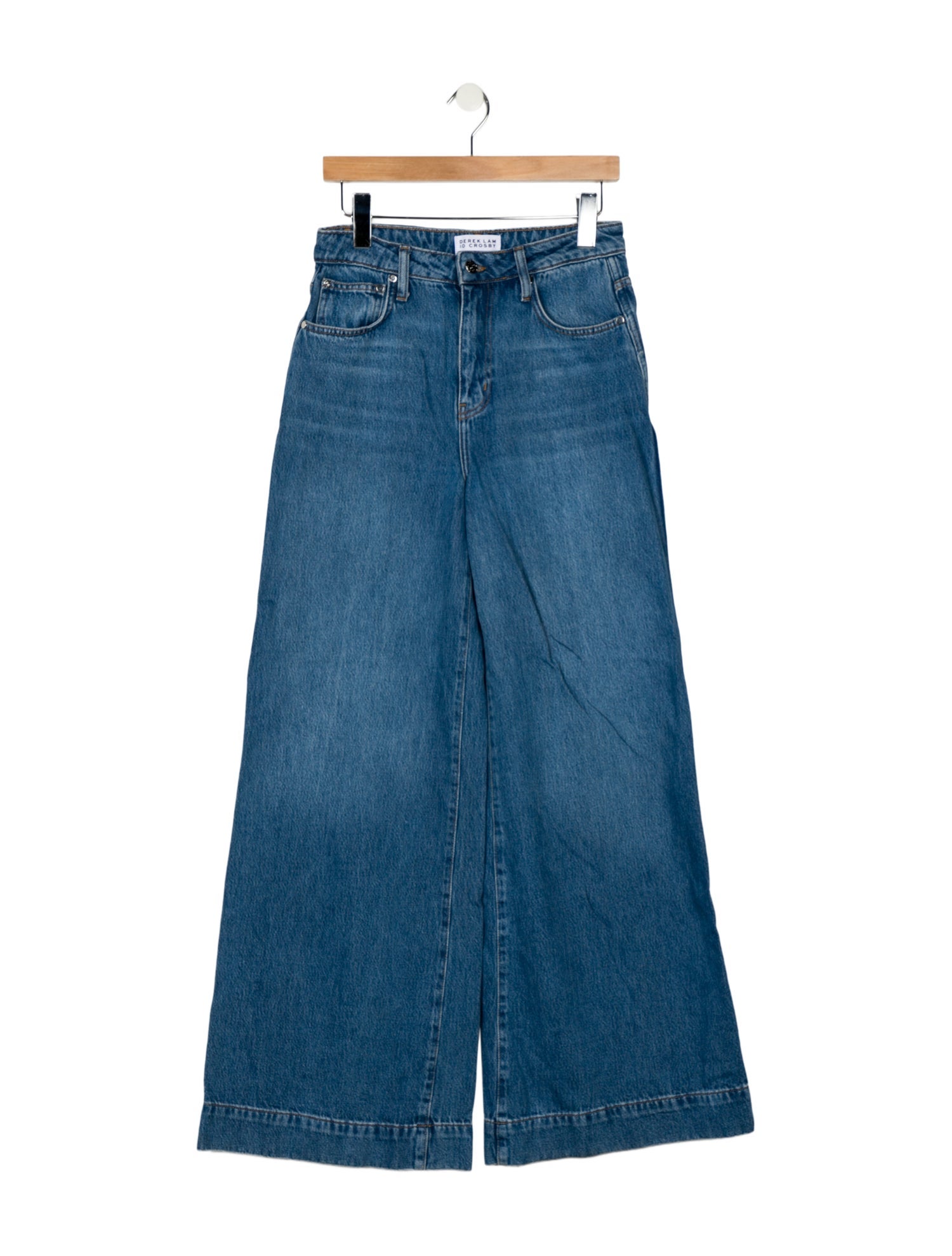 Derek Lam 10 Crosby High-Rise Wide Leg Jeans