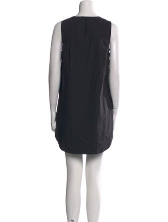 Derek Lam 10 Crosby V-Neck Mini Dress