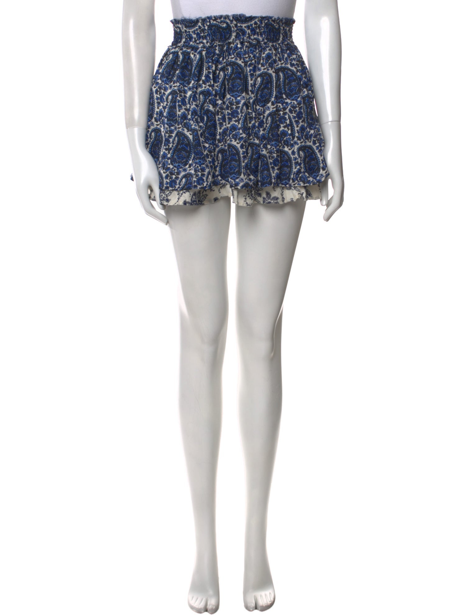 Derek Lam 10 Crosby Silk Mini Skirt