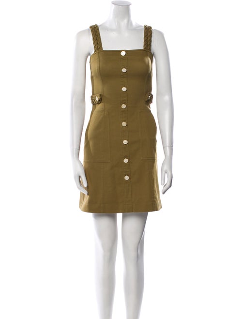 Derek Lam 10 Crosby Square Neckline Mini Dress