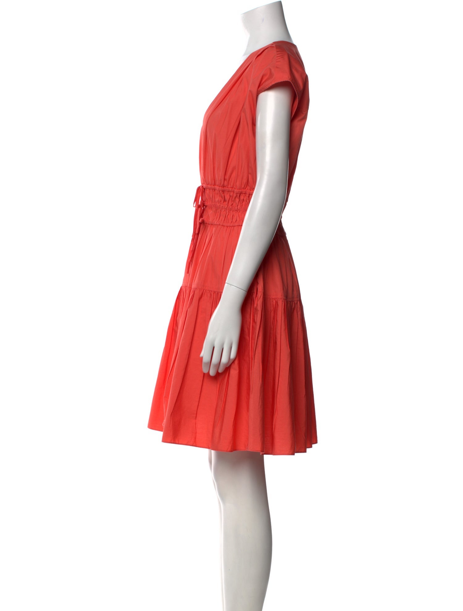 Derek Lam 10 Crosby V-Neck Mini Dress