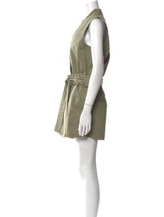 Derek Lam 10 Crosby V-Neck Romper