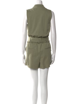 Derek Lam 10 Crosby V-Neck Romper