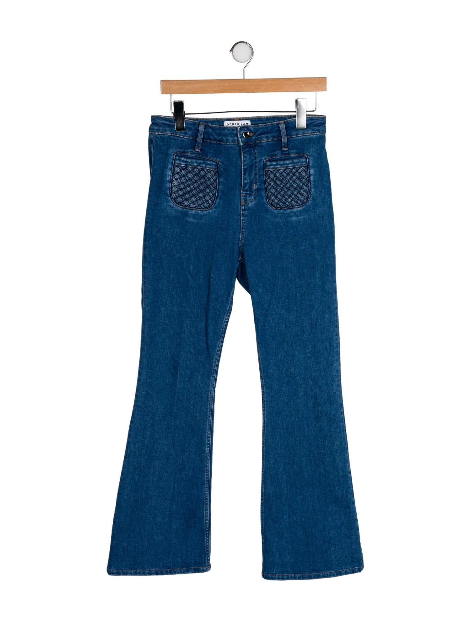 Derek Lam 10 Crosby High-Rise Wide Leg Jeans