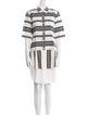 Derek Lam 10 Crosby Striped Knee-Length Dress