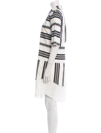 Derek Lam 10 Crosby Striped Knee-Length Dress