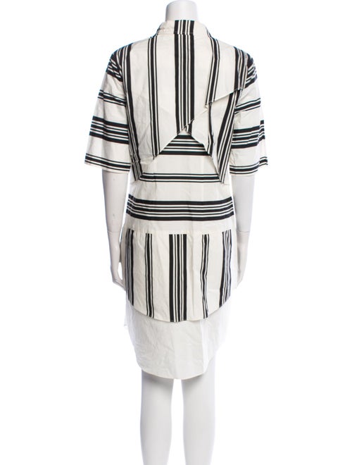 Derek Lam 10 Crosby Striped Knee-Length Dress