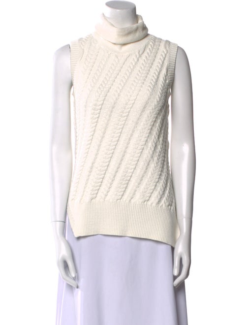 Derek Lam 10 Crosby Turtleneck Sleeveless Top