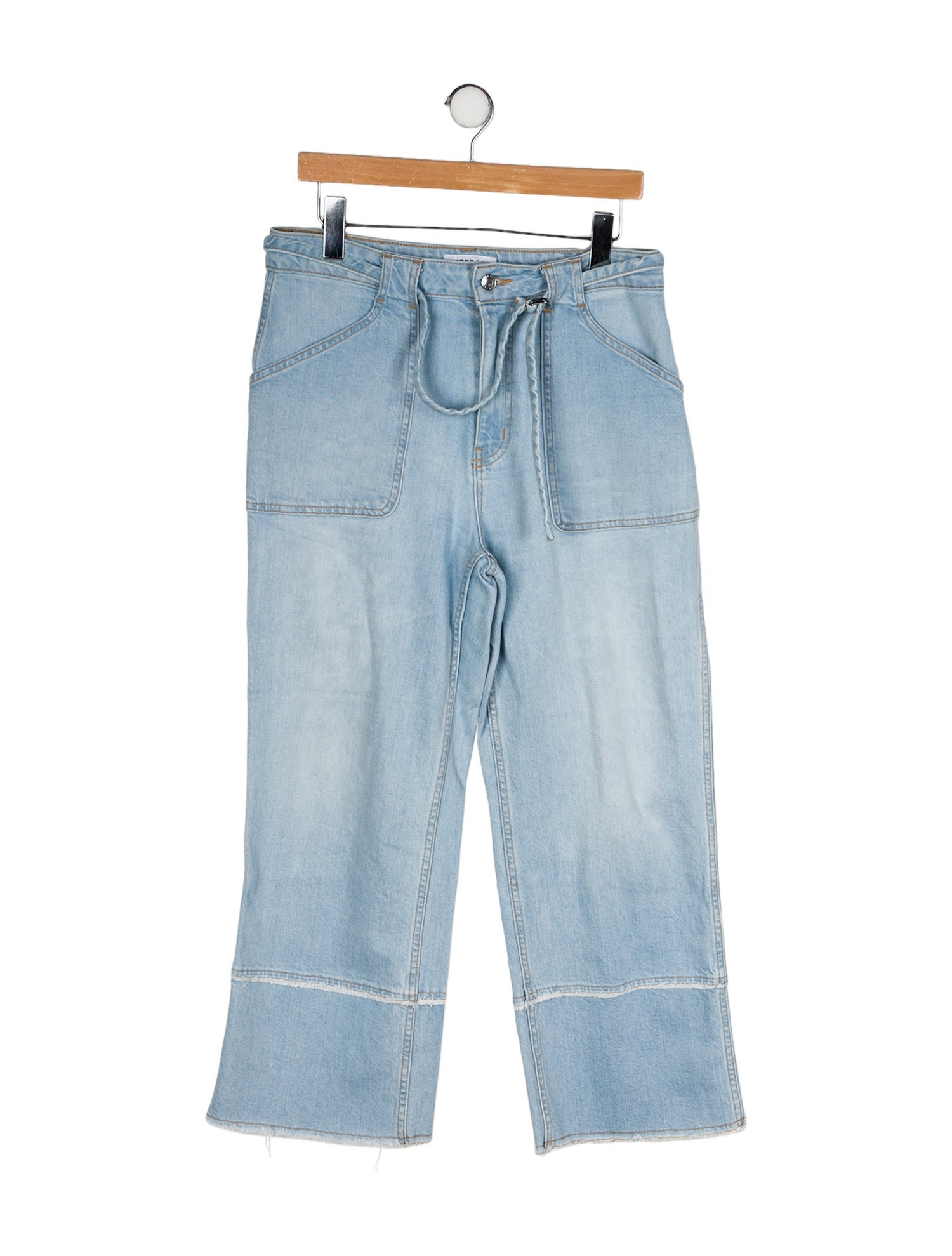 Derek Lam 10 Crosby High-Rise Wide Leg Jeans