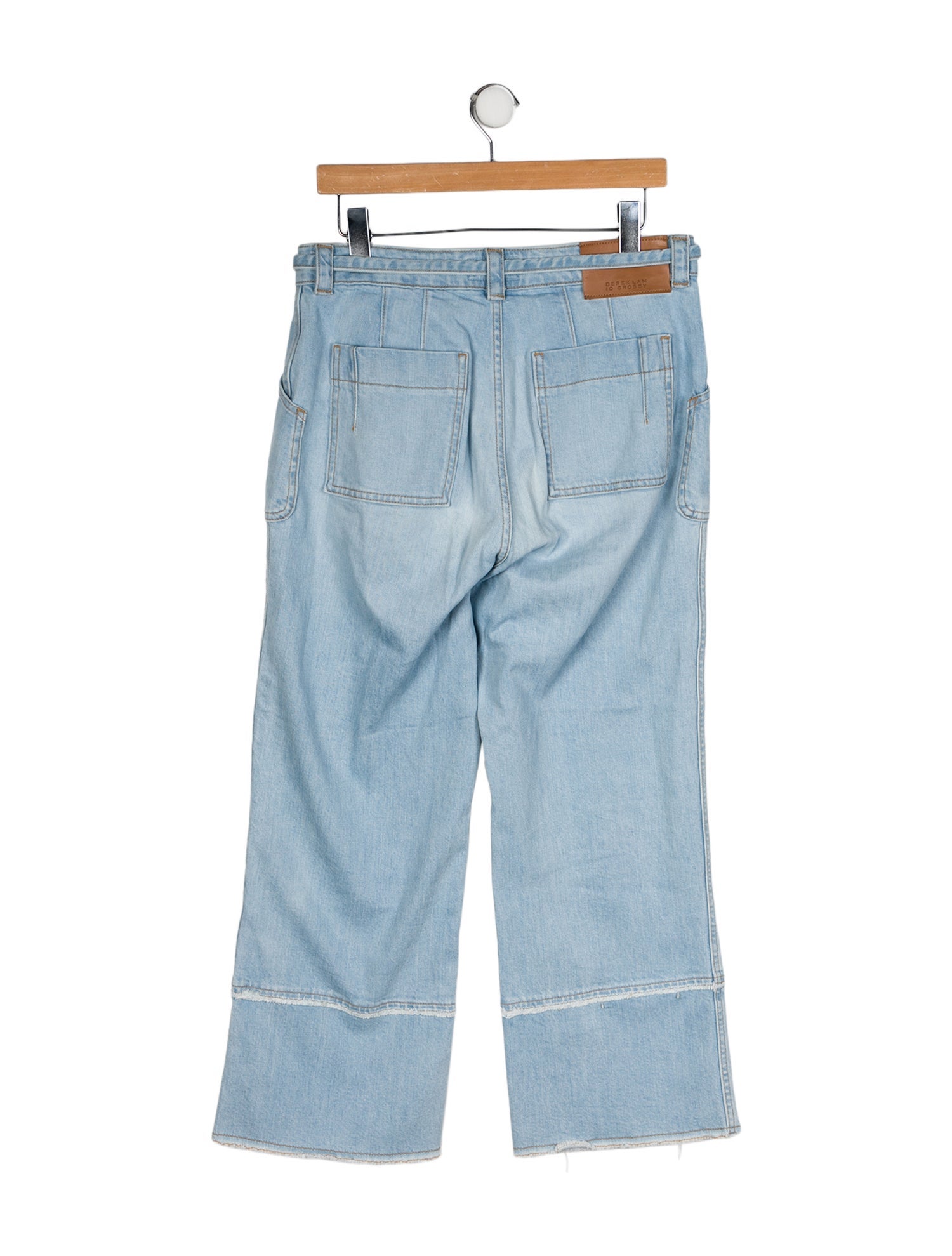 Derek Lam 10 Crosby High-Rise Wide Leg Jeans