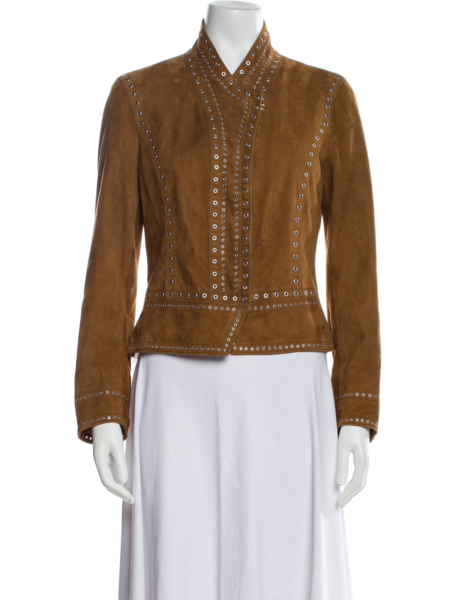 Derek Lam 10 Crosby Suede Biker Jacket