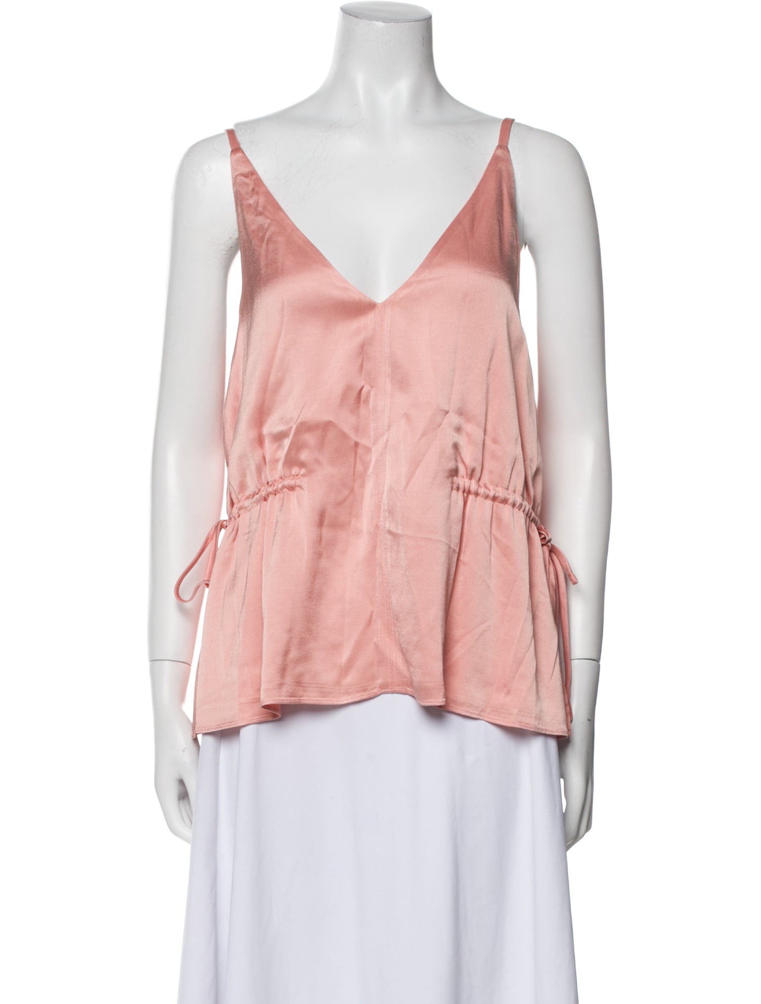 Derek Lam 10 Crosby V-Neck Sleeveless Top