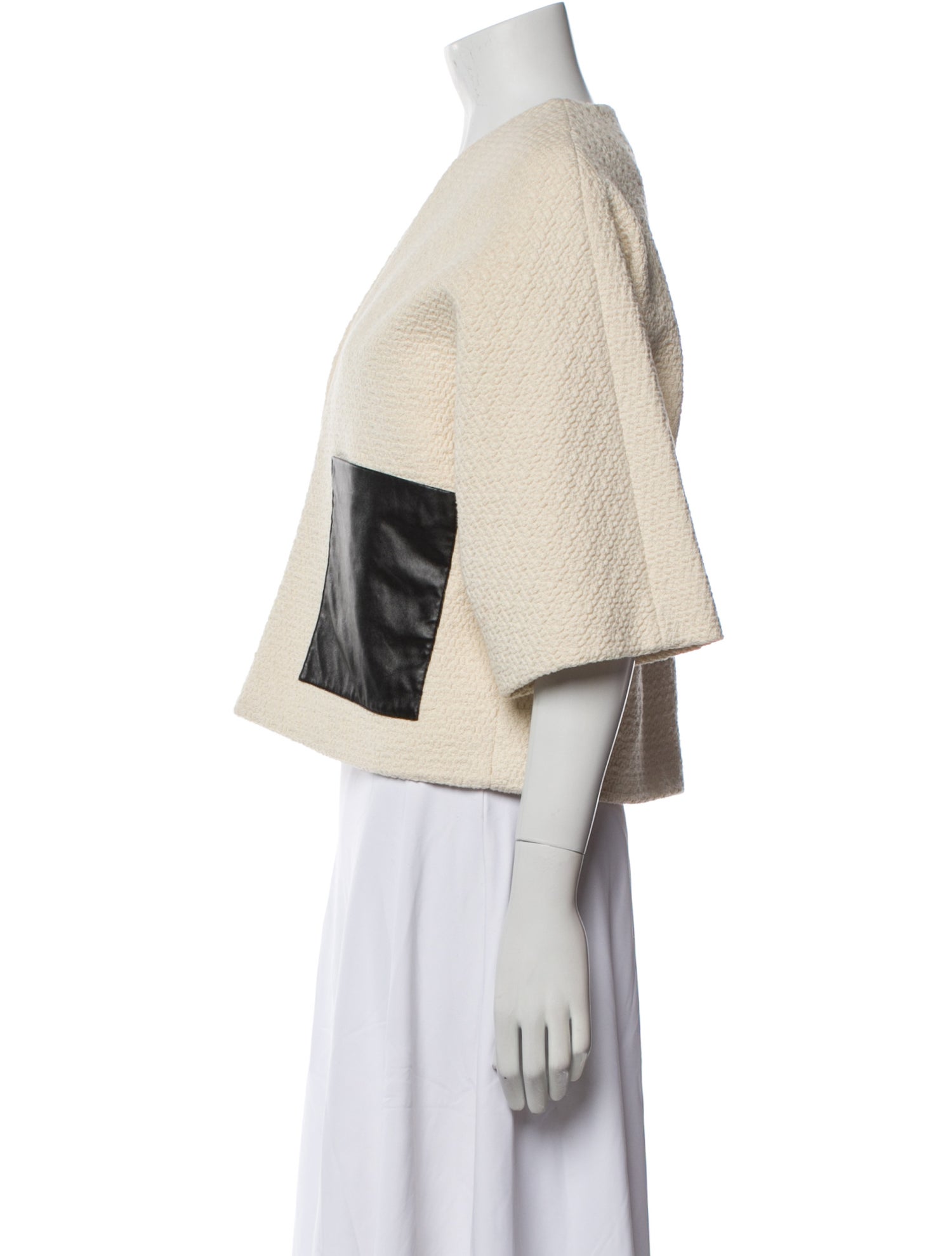 Derek Lam 10 Crosby Colorblock Pattern Evening Jacket