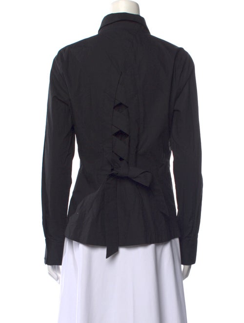 Derek Lam 10 Crosby Long Sleeve Button-Up Top