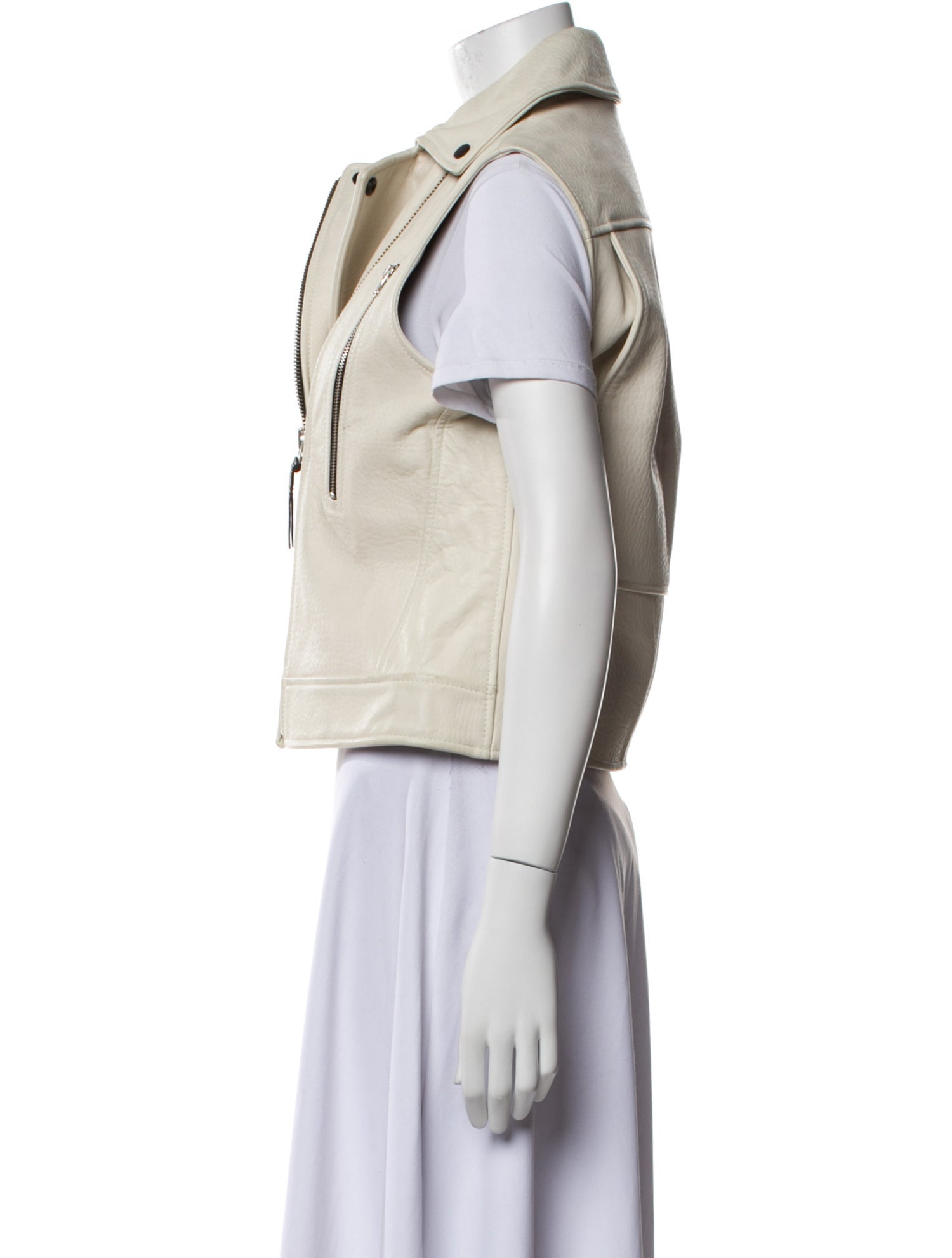 Derek Lam 10 Crosby Leather Biker Jacket