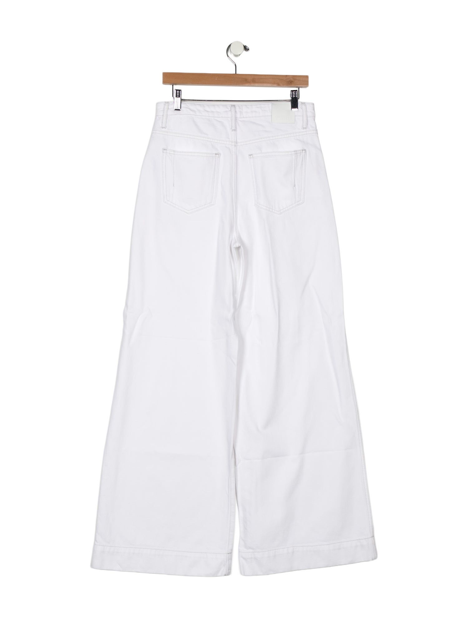 Derek Lam 10 Crosby Mid-Rise Wide Leg Jeans