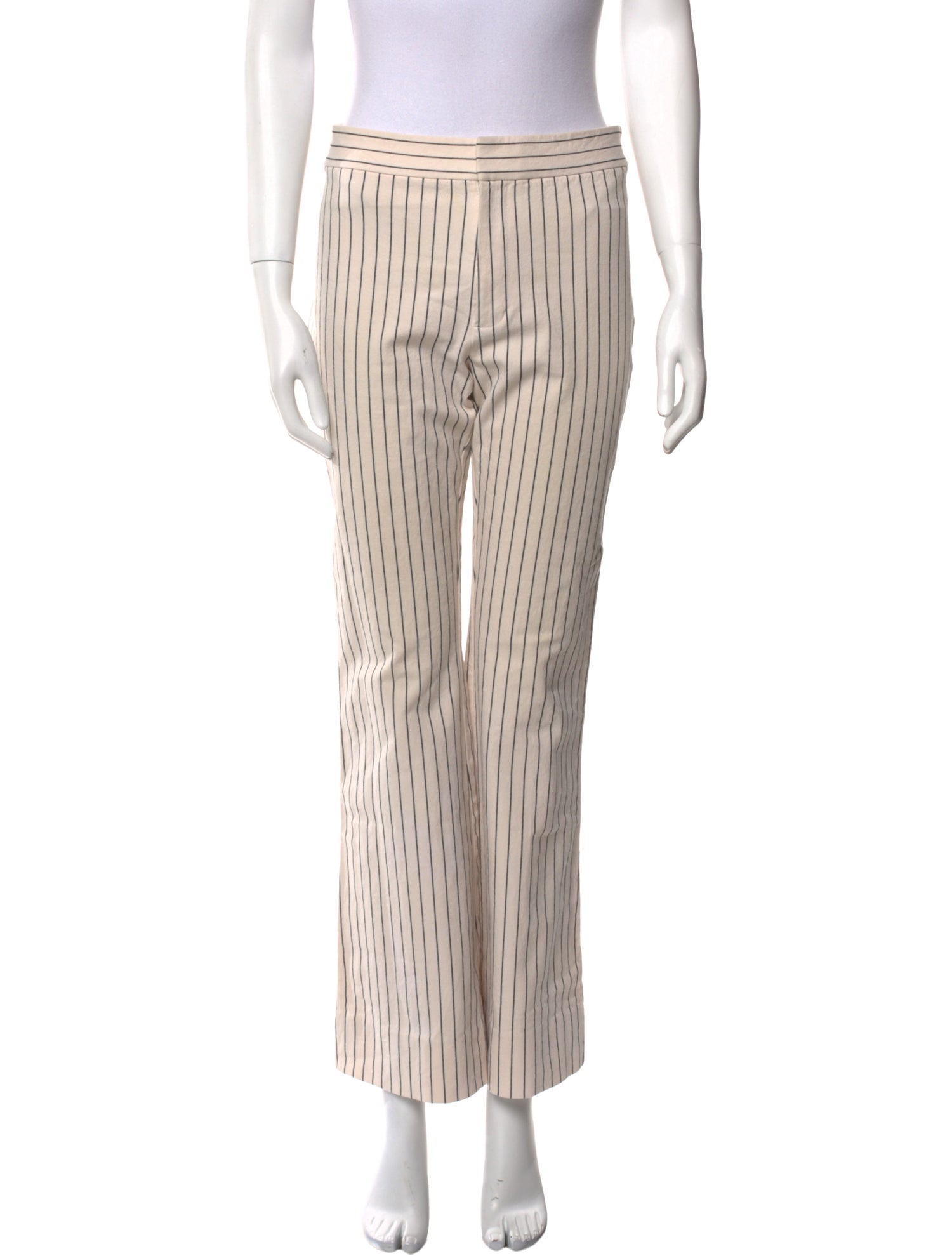 Derek Lam 10 Crosby Striped Wide Leg Pants