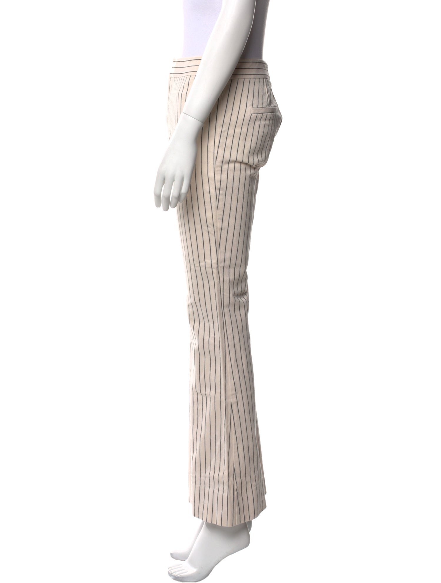 Derek Lam 10 Crosby Striped Wide Leg Pants